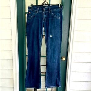 Hudson Jeans Dark Blue Flare Women's Jeans Size 29